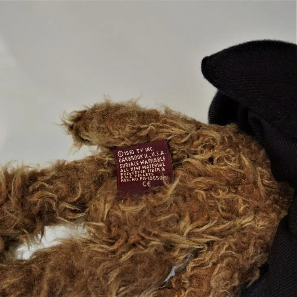 Ty Beanie Babies Esmerelda Halloween Witch Bear 1993 Attic Treasures No Tag
